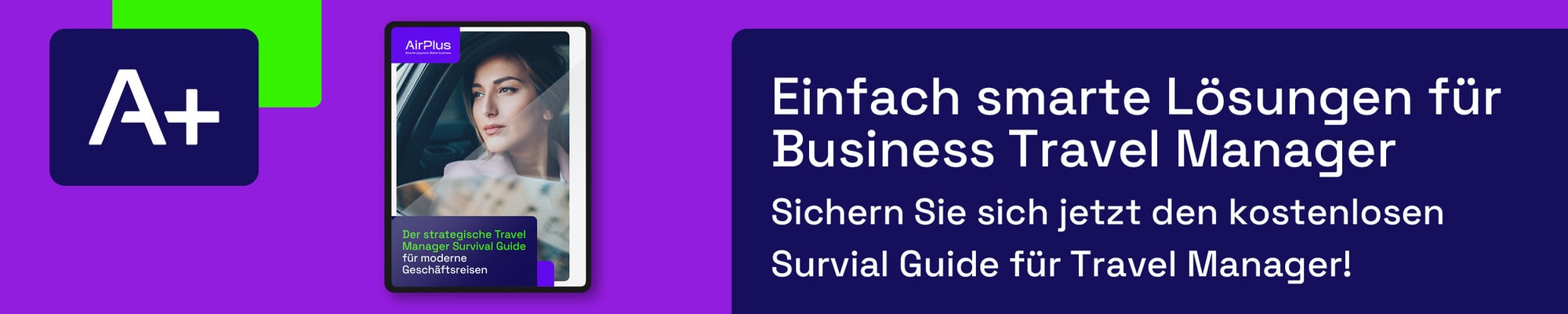 Sichern Sie sich jetzt den kostenlosen  Survial Guide für Travel Manager!