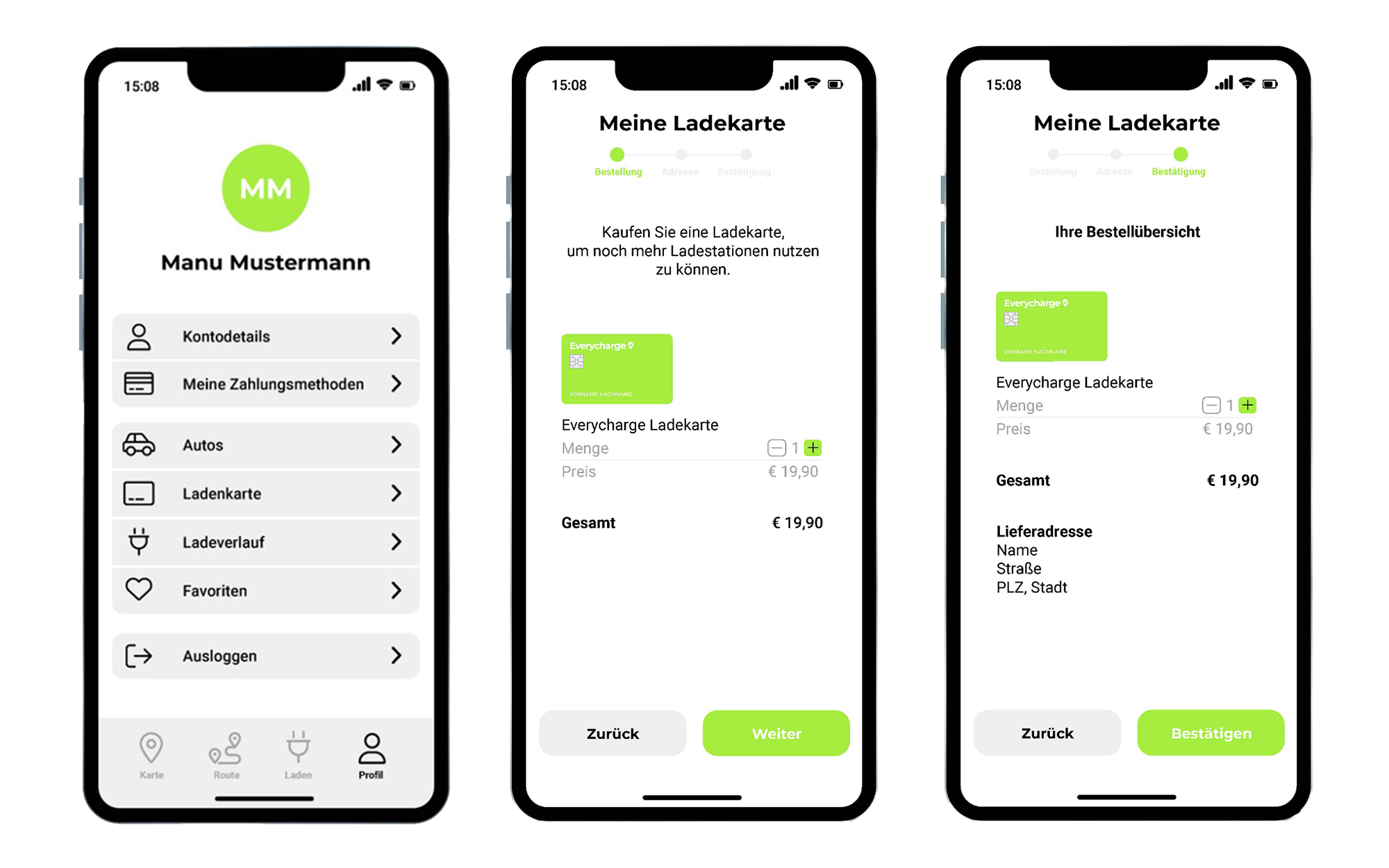E-Fuel Ladekarten mit AirPlus Virtual Cards