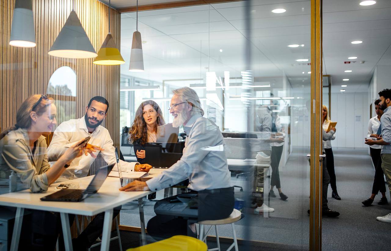 Meeting in an Office (2)
