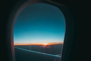 plane window