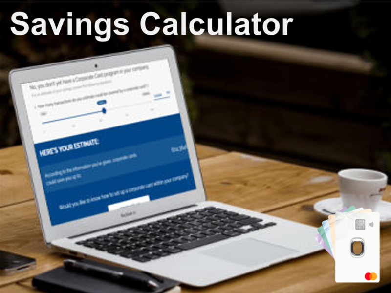 Savings Calculator Corporate Cards